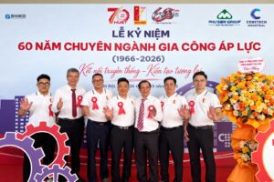 Phú Sơn Group – Coretech Panel tham dự lễ kỷ niệm 60 năm chuyên ngành Gia công áp lực, Đại học Bách khoa Hà Nội